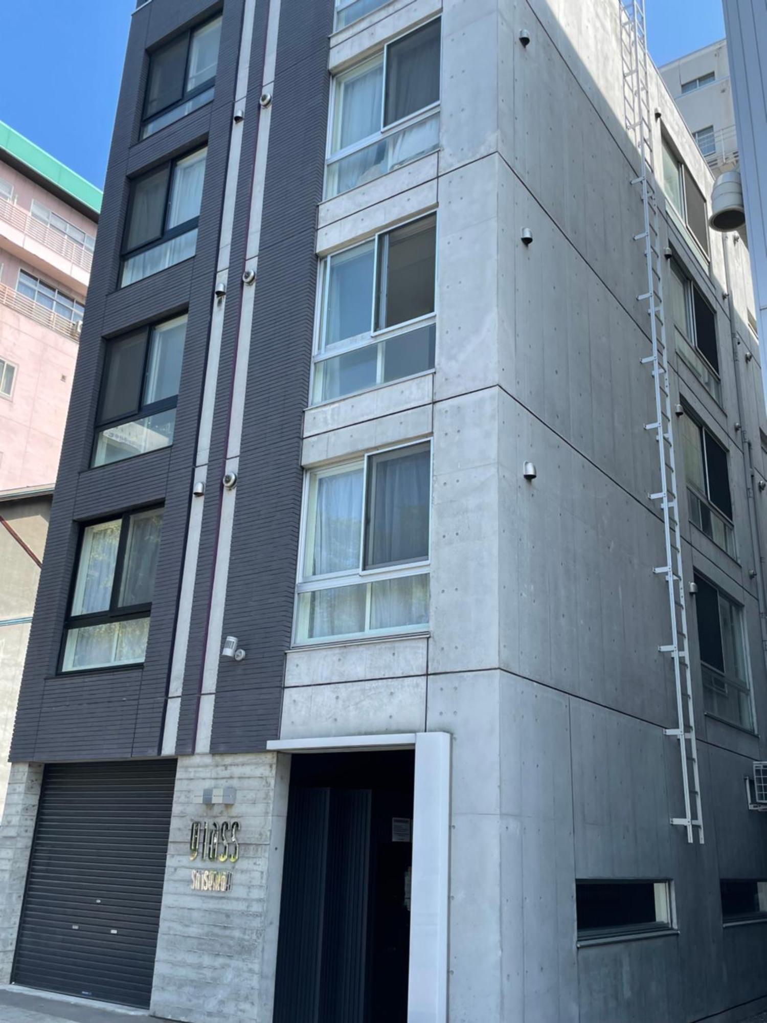 Glass Shiseikan Sapporo Ngoại thất bức ảnh